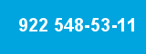 922 548-53-11 922 548-53-11